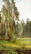 Mauritz Lindstrom Forest Clearing USA oil painting artist